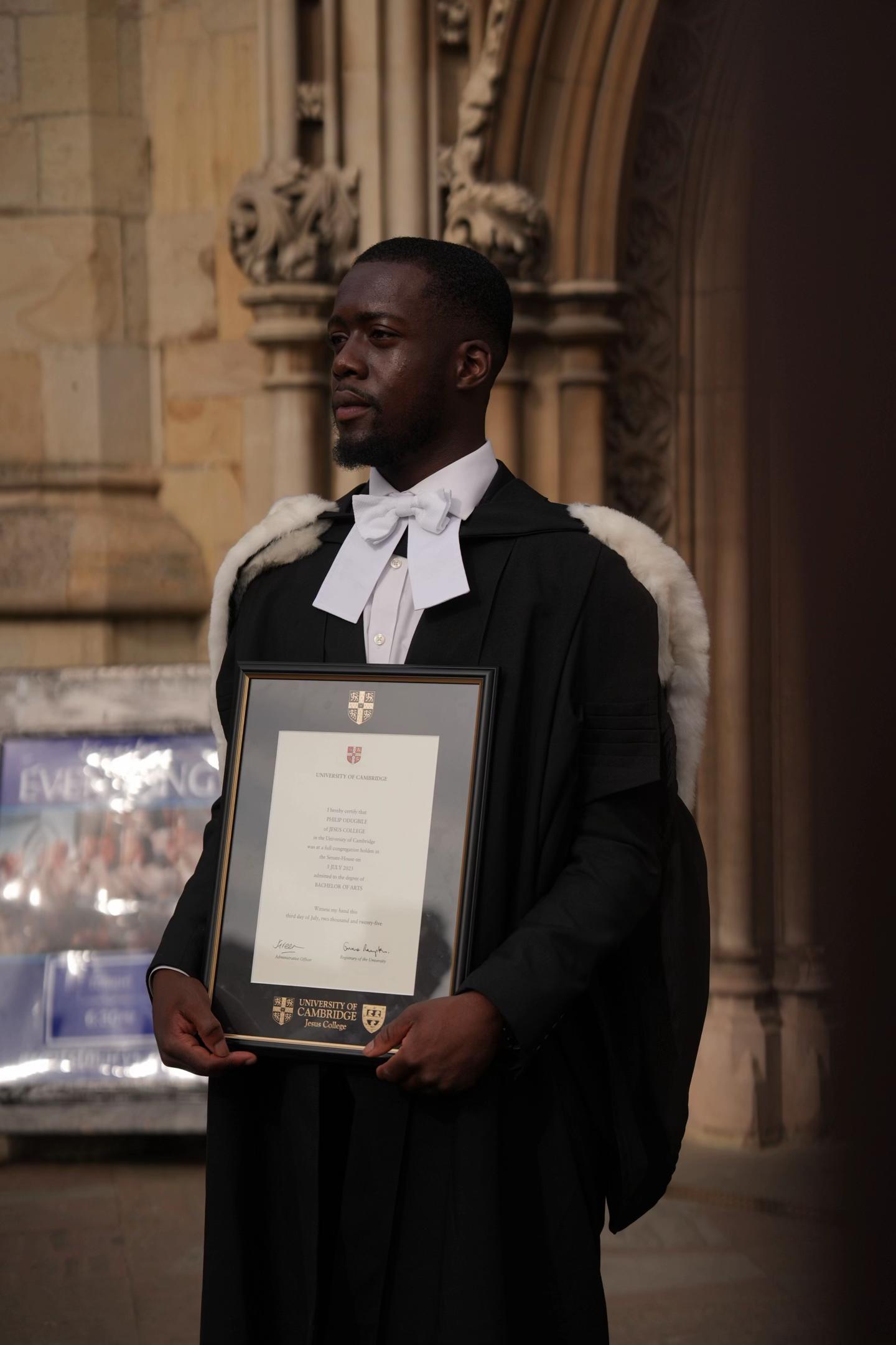 A*A*A*A* — off to study Medicine at Jesus College, Cambridge