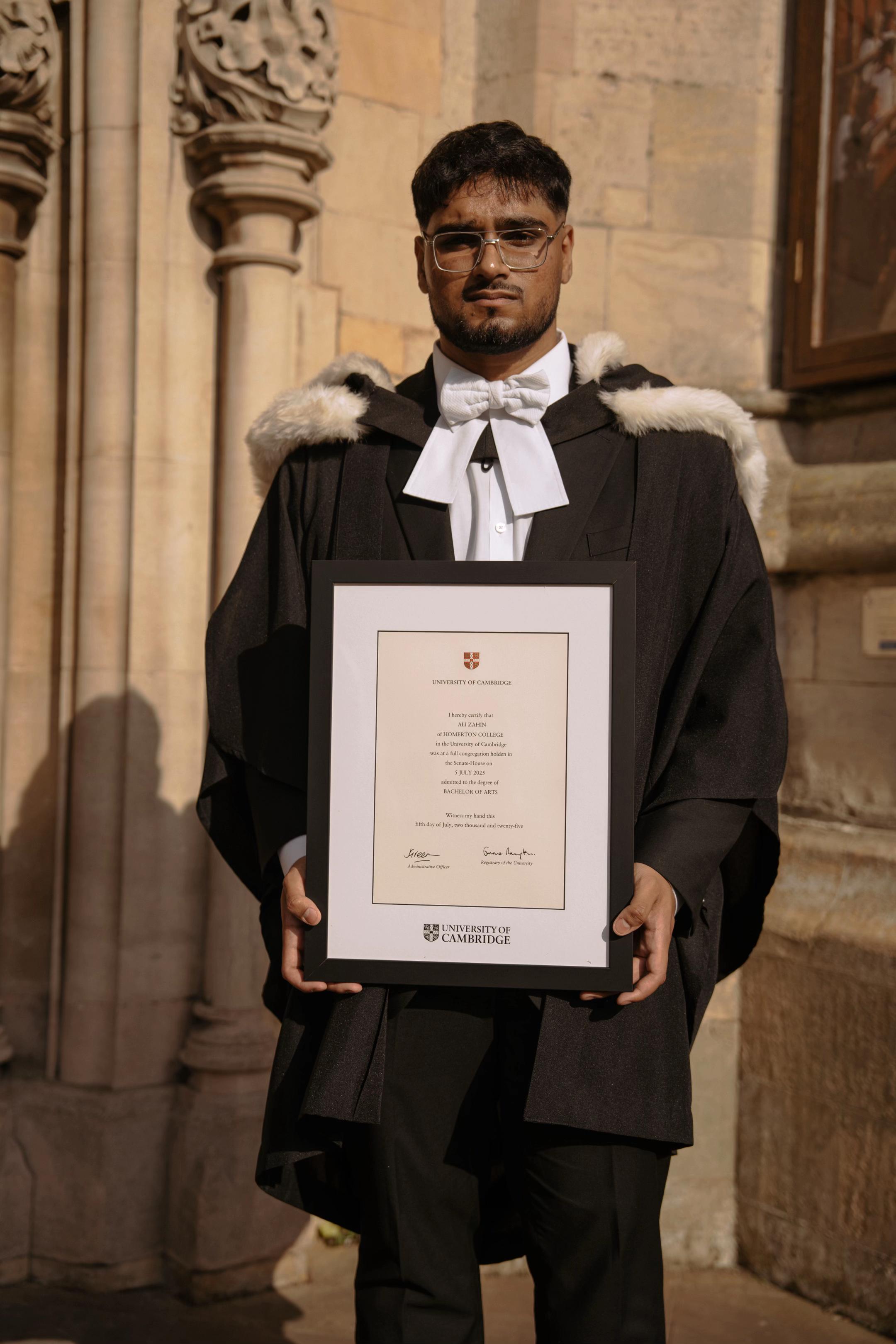 Brampton Manor to a Cambridge degree